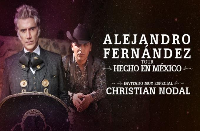 Alejandro Fernandez & Christian Nodal at AT&T Center