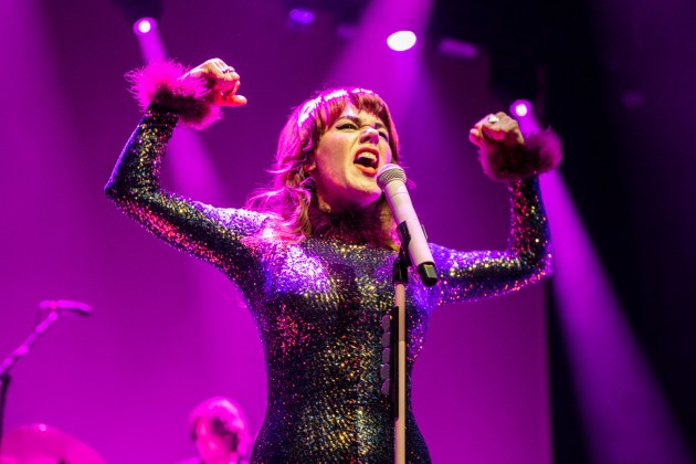 Harry Styles & Jenny Lewis at AT&T Center