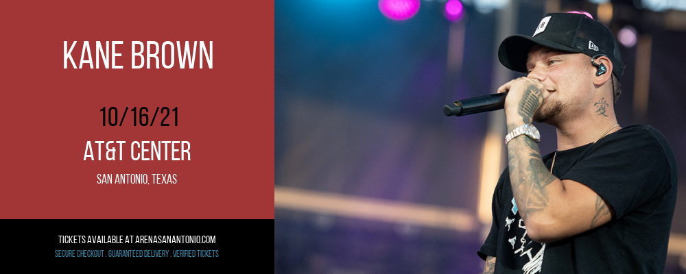 Kane Brown at AT&T Center tickets Kane Brown at AT&T Center