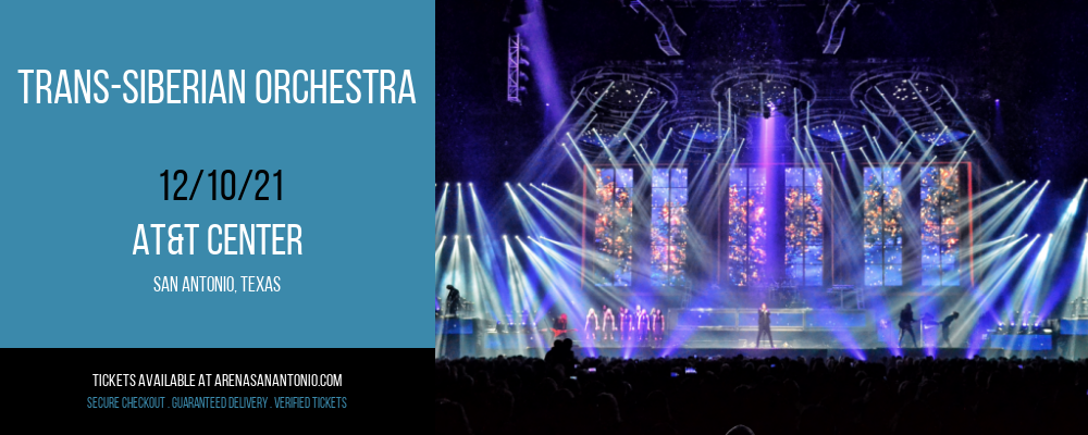 Trans-Siberian Orchestra at AT&T Center tickets Trans-Siberian Orchestra at AT&T Center