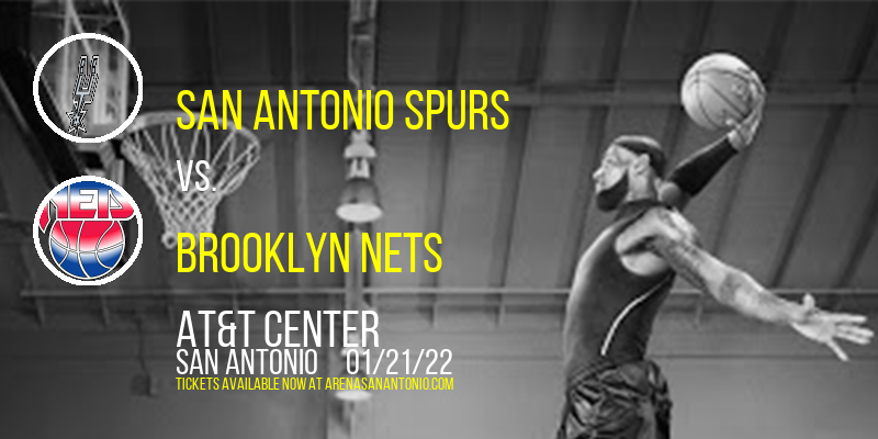 San Antonio Spurs vs. Brooklyn Nets at AT&T Center tickets San Antonio Spurs vs. Brooklyn Nets at AT&T Center