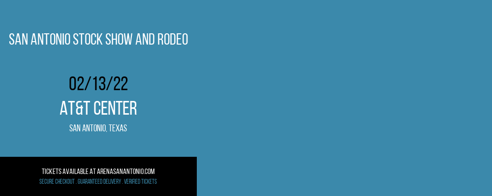 San Antonio Stock Show and Rodeo at AT&T Center tickets San Antonio Stock Show and Rodeo at AT&T Center