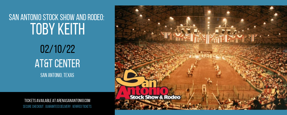 San Antonio Stock Show and Rodeo: Toby Keith at AT&T Center tickets San Antonio Stock Show and Rodeo: Toby Keith at AT&T Center