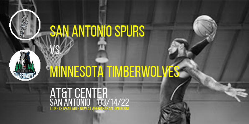 San Antonio Spurs vs. Minnesota Timberwolves at AT&T Center tickets San Antonio Spurs vs. Minnesota Timberwolves at AT&T Center