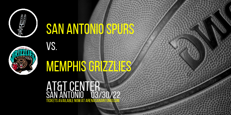 San Antonio Spurs vs. Memphis Grizzlies at AT&T Center tickets San Antonio Spurs vs. Memphis Grizzlies at AT&T Center