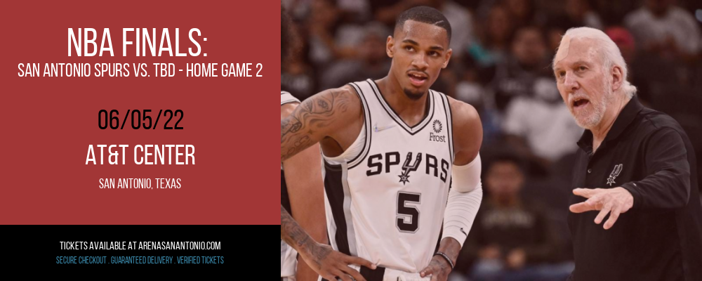 NBA Finals: San Antonio Spurs vs. TBD - Home Game 2 (Date: TBD - If Necessary) [CANCELLED] at AT&T Center