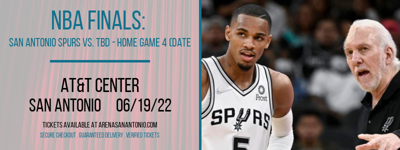 NBA Finals: San Antonio Spurs vs. TBD - Home Game 4 (Date: TBD - If Necessary) [CANCELLED] at AT&T Center