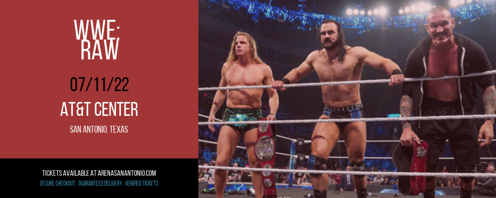 WWE: Raw at AT&T Center