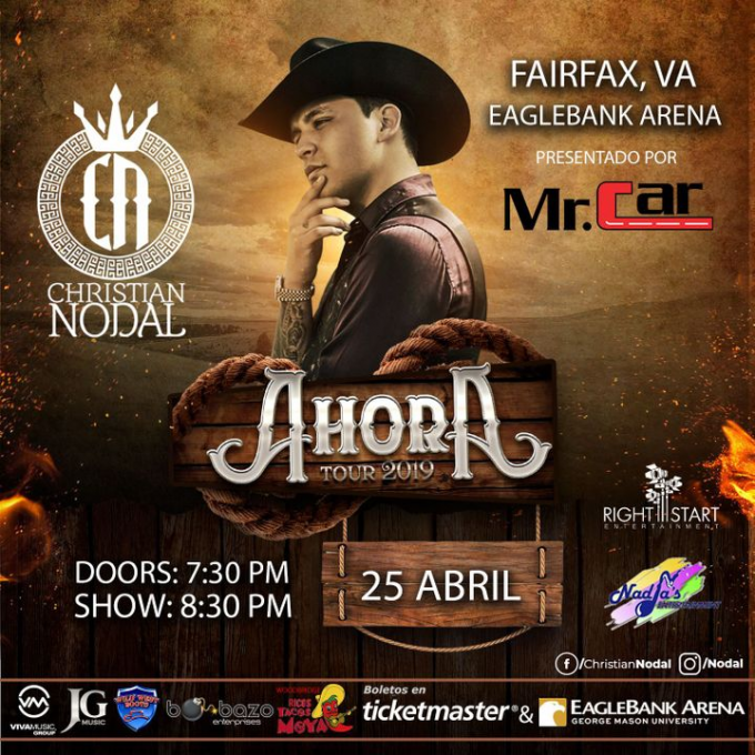 Christian Nodal at Amway Center