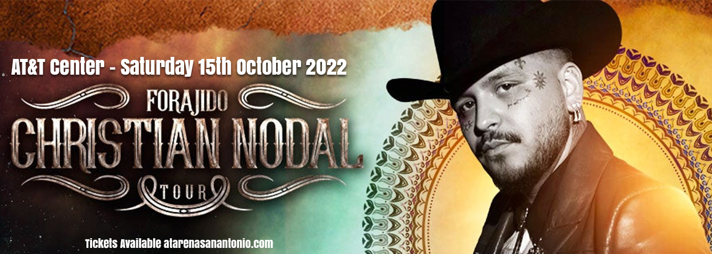 Christian Nodal at AT&T Center tickets Christian Nodal at AT&T Center