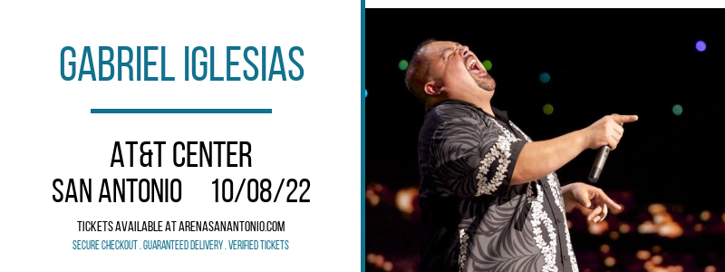 Gabriel Iglesias at AT&T Center tickets Gabriel Iglesias at AT&T Center