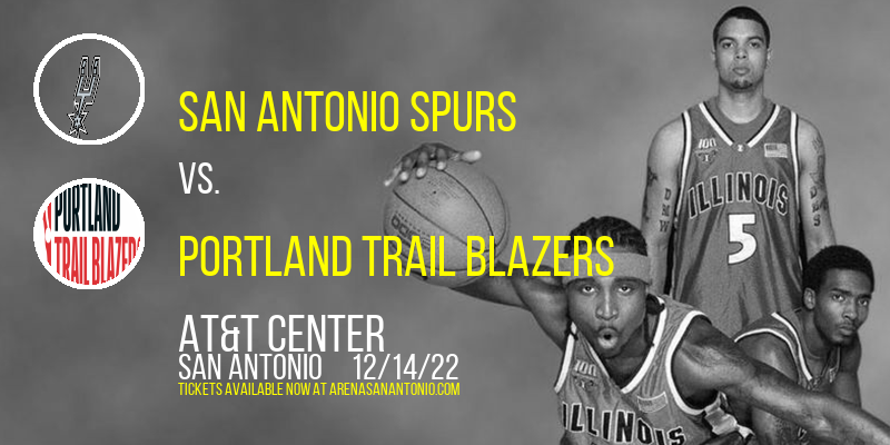 San Antonio Spurs vs. Portland Trail Blazers at AT&T Center tickets San Antonio Spurs vs. Portland Trail Blazers at AT&T Center