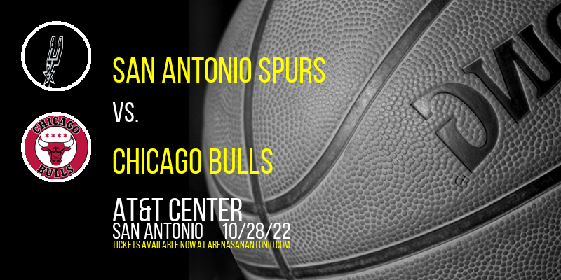 San Antonio Spurs vs. Chicago Bulls at AT&T Center tickets San Antonio Spurs vs. Chicago Bulls at AT&T Center