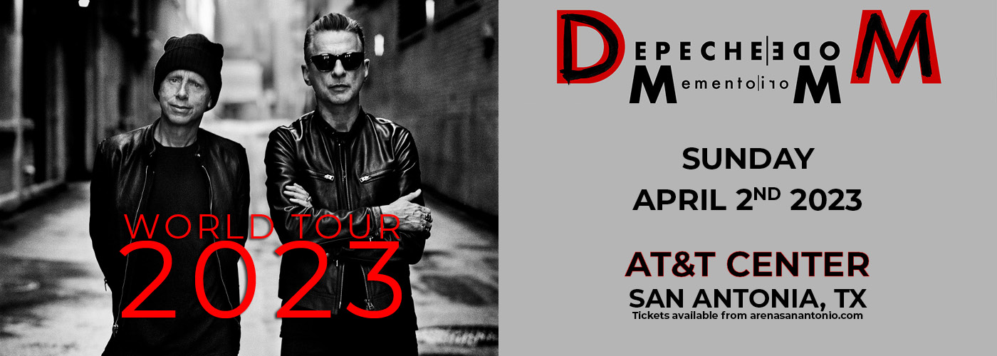Depeche Mode: Memento Mori Tour at AT&T Center tickets Depeche Mode: Memento Mori Tour at AT&T Center