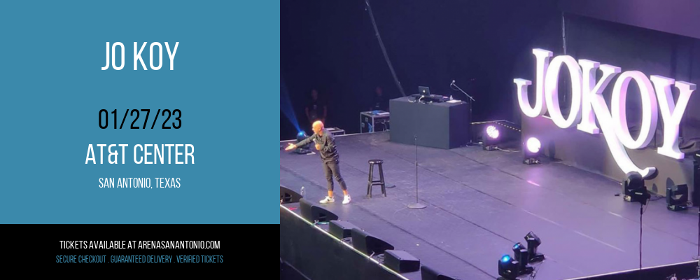 Jo Koy at AT&T Center tickets Jo Koy at AT&T Center