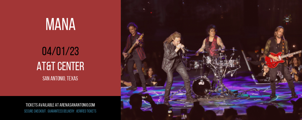 Mana at AT&T Center tickets Mana at AT&T Center