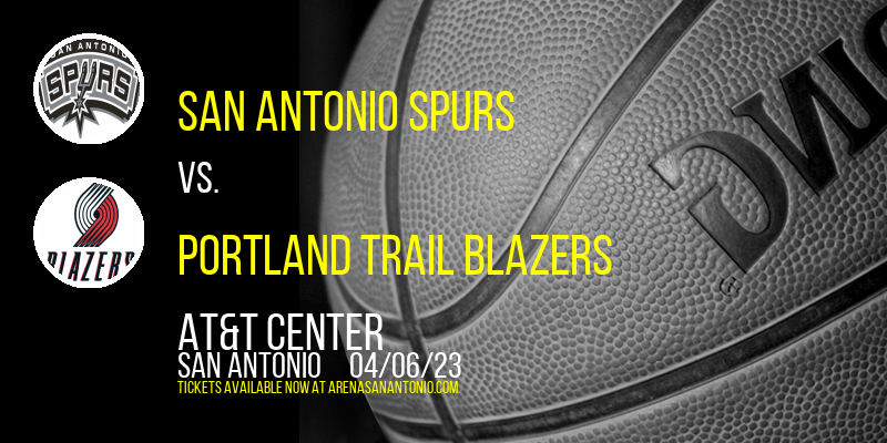 San Antonio Spurs vs. Portland Trail Blazers [CANCELLED] at AT&T Center