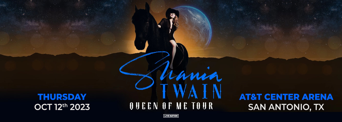 Shania Twain at AT&T Center tickets Shania Twain at AT&T Center