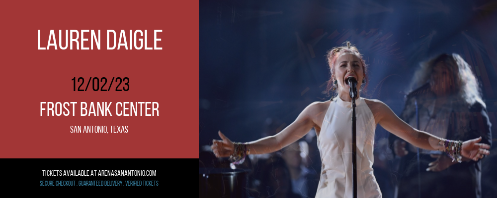 Lauren Daigle at Frost Bank Center