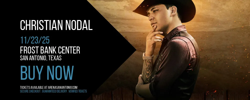 Christian Nodal at Frost Bank Center