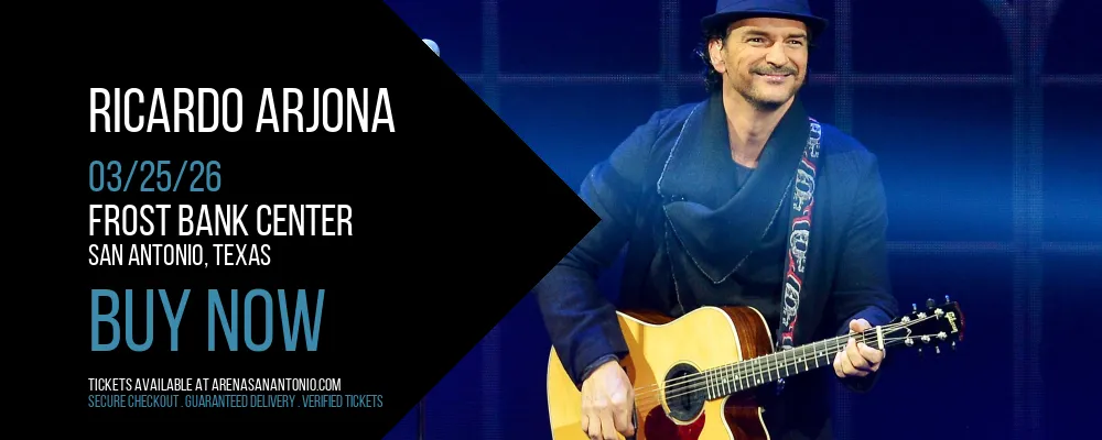 Ricardo Arjona at Frost Bank Center